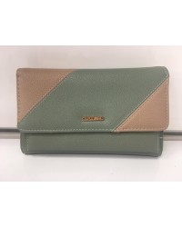 Дамски портфейл N1755 - цвят зелен