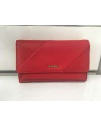 Дамски портфейл N1755 - цвят червен