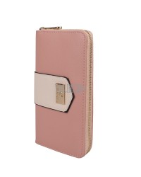 Дамски портфейл N1854 - цвят розов