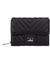 Дамски портфейл N3525 - цвят черен