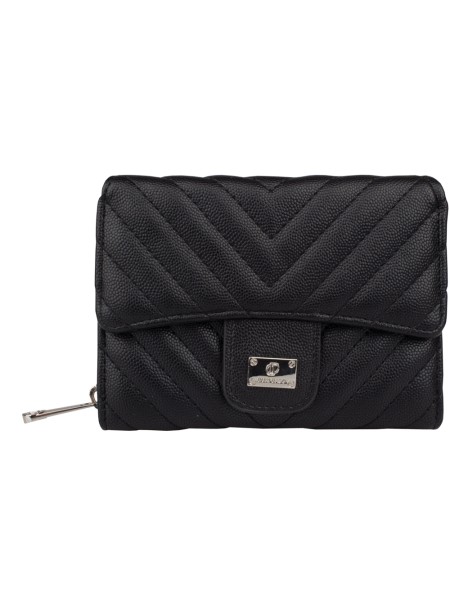Дамски портфейл N3525 - цвят черен Дамски портфейл N3525 - цвят черен