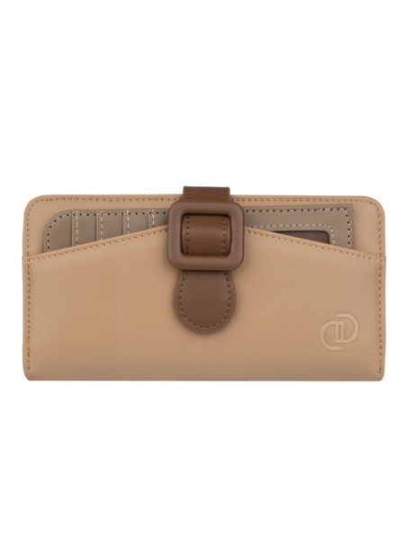Дамски портфейл N3806 - цвят кафяв Дамски портфейл N3806 - цвят кафяв