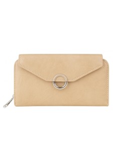 Дамски портфейл N3951 - цвят бежов