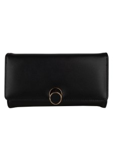 Дамски портфейл N3969 - цвят черен