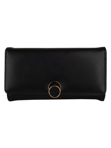 Дамски портфейл N3969 - цвят черен