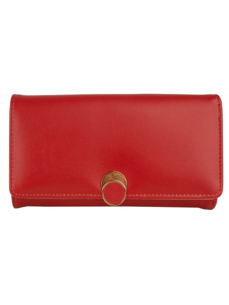 Дамски портфейл N3969 - цвят червен