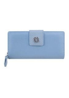 Дамски портфейл N4219 - цвят син