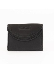 Малък дамски портфейл G02 - цвят черен