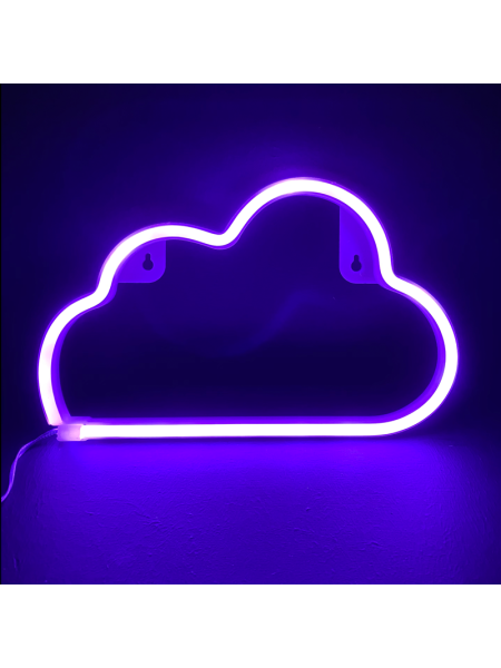 Led неонова лампа за стена Holma - цвят лилав Led неонова лампа за стена Holma - цвят лилав