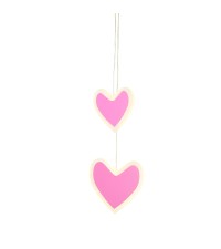 Детски Led полилей Love - цвят розов