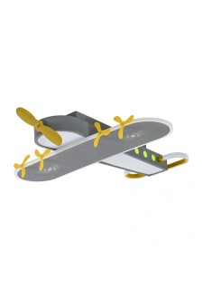 Детски плафон Aviator - цвят сив Детски плафон Aviator - цвят сив