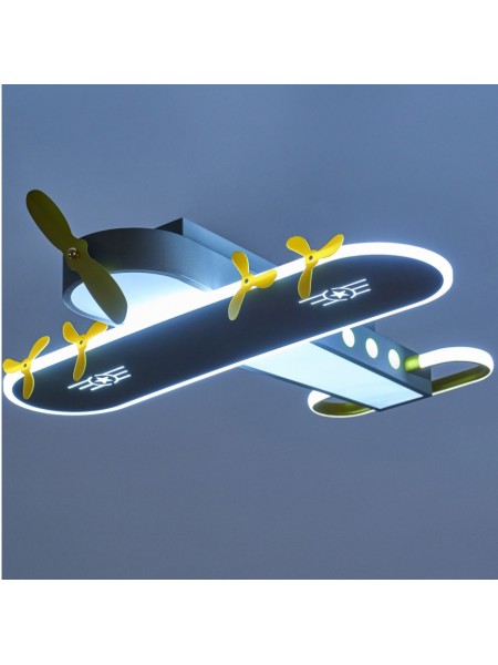 Детски плафон Aviator - цвят сив Детски плафон Aviator - цвят сив