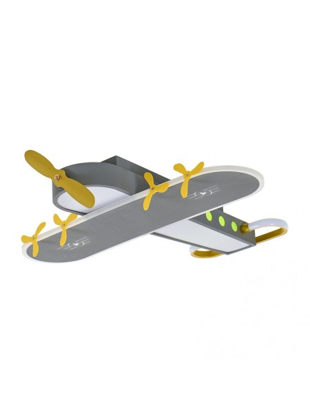 Детски плафон Aviator - цвят сив Детски плафон Aviator - цвят сив