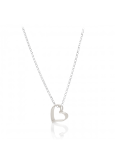 Сребърно колие Contour heart Сребърно колие Contour heart