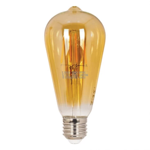 LED крушка VIVALUX DEY VINTAGE LED DV64 6W E27 WW 2700K